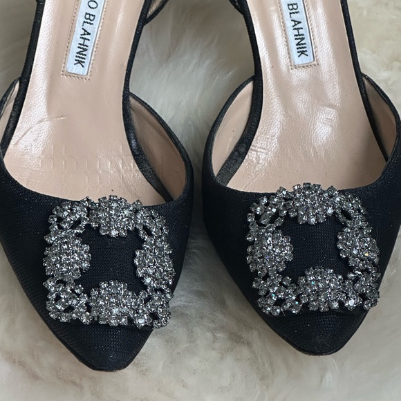 Manolo Blahnik Hangisi heels - Picture 8 of 11